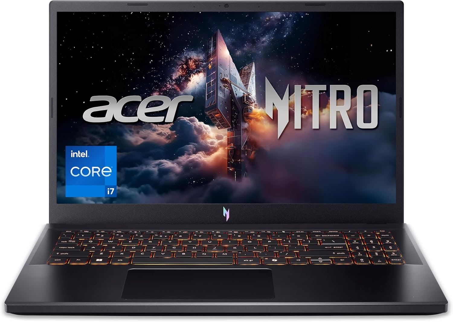 ACER Nitro V 15 Gaming Laptop, 15.6Inch FHD IPS 144Hz Display, Intel Core i7-13620H, 16GB RAM, 512GB SSD, NVidia GeForce RTX 4050 6GB Graphics, Backlit English Keyboard, Windows 11, Black